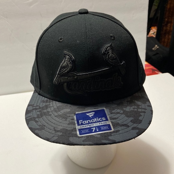 Fanatics Other - St. Louis cardinals Mbl camo baseball cap. Fitted 7 1/8 Black